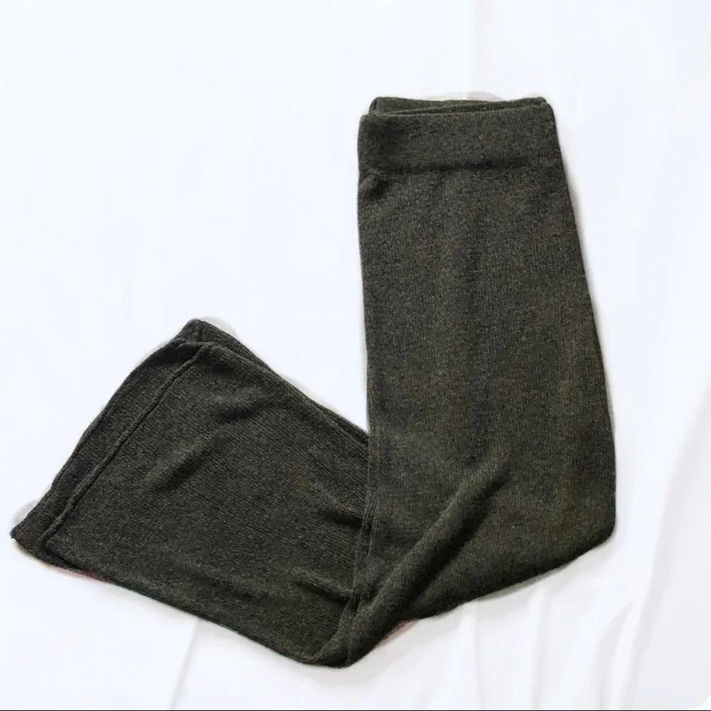 zara ⋆ linen blend knit pants